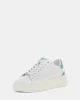Guess Elbına Kadın Beyaz/Mavi Sneaker FLJBINLEA12-WHIBL