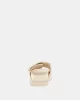 Guess Kadın Fabio 4G ve Peony Logolu Krem Terlik