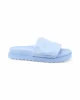 Guess Kadın Fabio 4G ve Peony Logolu Mavi Terlik