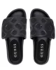 Guess Kadın Fabio 4G ve Peony Logolu Siyah Terlik