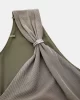 Guess Aımee Ss Jewel Drap Top Kadın Haki Bluz W5GP22KAQL2-G9D5