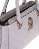 Guess Bessey Luxury Satchel Kadın Gri El Çantası HWGG9522060-LVG