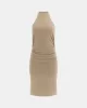 Guess Es Sl Carmela Dress Kadın Bej Elbise W5GK0IKCTC2-G8W4