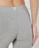 Guess Crocus Rıb Mını Flare Pants Kadın Gri Tayt V5GB11KCRS2-H91J