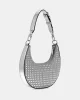 Guess Lua Small Hobo Kadın Gri Omuz Çantası HWIY9205010-SIL