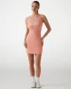 Guess Sunflower Rıb Dress Kadın Turuncu Elbise V5GK06K8RT2-G6K7
