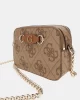 Guess Izzy Camera Bag Kadın Kahverengi Çapraz Çanta HWOS8654140-LTL