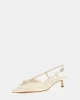 Guess Jesson2 Kadın Krem Topuklu Ayakkabı FLJSS2PAF05-CREAM