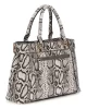 Guess Anadela 3 Comp Satchel Kadın Kahverengi El Çantası HWKG9633060-NAT