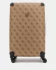 Guess Berta 28 In 8-Wheeler Kadın Kahverengi Valiz TWOB8688988-LGW