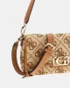 Guess Cırce Flap Shoulder Bag Kadın Kahverengi Omuz Çantası HWJO9642190-LTL