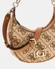 Guess Cırce Hobo Shoulder Bag Kadın Kahverengi Omuz Çantası HWJO9642010-LTL