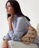 Guess Cırce Hobo Shoulder Bag Kadın Kahverengi Omuz Çantası HWJO9642010-LTL