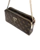 Guess Eco Erıca Status Crossbody Kadın Kahverengi Omuz Çantası HWEQG951012-BNL