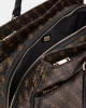 Guess Jesco Shopper Tote Kadın Kahverengi Omuz Çantası TWHB8389919-BRO
