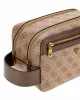 Guess Losanna Beauty Case Double Com Erkek Bej/Kahverengi El Çantası PMLOLOP5239-BBO