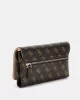 Guess Noelle Xbody Flap Organızer Kadın Kahverengi Mini Çanta HWQL7879750-BRO