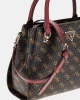Guess Kadın Kahverengi Noelle Luxury Satchel Çanta