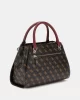 Guess Kadın Kahverengi Noelle Luxury Satchel Çanta