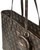 Guess Power Play Large Tech Tote Kadın Kahverengi El Çantası HWQG9006240-BNL
