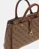 Guess Zamıra Luxury Satchel Kadın Kahverengi El Çantası HWSG9629060-LTL
