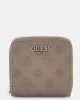 Guess Gerty Slg Small Zıp Around Kadın Kahverengi Cüzdan SWPD9529137-DRT