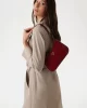 Guess Arnela Top Zıp Shoulder Bag Kadın Kırmızı Omuz Çantası HWNG9496170-RED