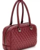 Guess Eco Rıanee Satchel Kadın Kahverengi El Çantası HWEQG954105-CLA