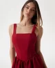 Guess Kadın Kırmızı Fit and  flare kısa elbise