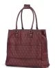 Guess Jesco Shopper Tote Kadın Bordo El Çantası TWQ83899190-CLA