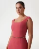 Guess Vıttorıa Bodycon Dress Kadın Pembe Elbise 5GGK127300A-G66O