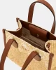Guess Kadın Kahverengi Silvana İki Bölmeli Mini Tote Çanta