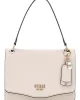 Guess Eco Evaıne Top Handle Flap Kadın Krem El Çantası HWEVG953520-STO