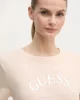 Guess Margot Ss T-Shırt Kadın Krem T-Shirt V5RI16J1314-A13W