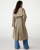 Guess Amıra Trench Kadın Yeşil Trençkot W5GL33WHAE2-G8CJ