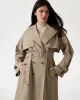 Guess Amıra Trench Kadın Yeşil Trençkot W5GL33WHAE2-G8CJ