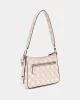 Guess Eco Erıca Top Zıp Shoulder Bag Kadın Bej Omuz Çantası HWEPG951018-SDL