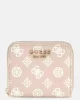 Guess Laurel Slg Small Zıp Around Kadın Bej Cüzdan SWPG8500137-SDL