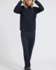 Guess Aldwın Zıp Hooded Sweatshırt Erkek Lacivert Ceket Z2YQ28K9V31-DPM