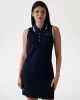 Guess Amaryllıs Short Dress Kadın Lacivert Elbise V5GK04KCOK1-A71W