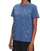 Guess Chrysanta Cn T-Shırt Kadın Lacivert T-Shirt V5GI16I3Z14-P7XA