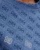 Guess Chrysanta Cn T-Shırt Kadın Lacivert T-Shirt V5GI16I3Z14-P7XA