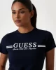 Guess Ss T-Shırt Kadın Lacivert T-Shirt V5GI03I3Z14-A71W