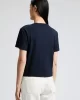 Guess jeans Gj Ss Cn Boxy Embro Logo Tee Kadın Lacivert T-Shirt W5RI42K8HM0-A71W
