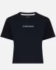 Guess jeans Gj Ss Cn Boxy Embro Logo Tee Kadın Lacivert T-Shirt W5RI42K8HM0-A71W