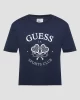 Guess Boxy T-Shırt Kadın Lacivert T-Shirt V5GI04I3Z14-A71W