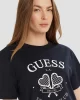 Guess Boxy T-Shırt Kadın Lacivert T-Shirt V5GI04I3Z14-A71W