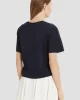 Guess Boxy T-Shırt Kadın Lacivert T-Shirt V5GI04I3Z14-A71W