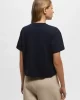 Guess jeans Gj Ss Cn Boxy Collegıate Tee Kadın Lacivert T-Shirt W5RI41K8HM0-A71W