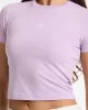 Guess jeans Gj Ss Cn Baby Emb Star Tee Kadın Lila T-Shirt W5GI38J1314-G487